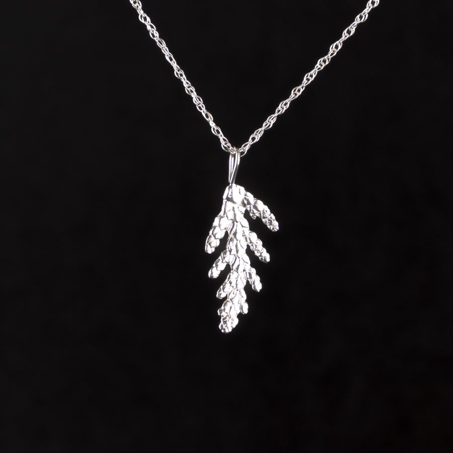 Pendentif Main Argent 925 Avec Citrine - Fait Main - Pierre Jaune - Chaîne Incluse