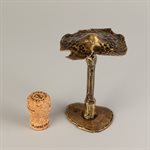 Sylvestre 3 – champignon décoratif en laiton forgé