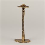 Sylvestre 4 – champignon décoratif en laiton forgé