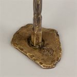 Sylvestre 4 – champignon décoratif en laiton forgé