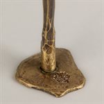 Découverte 4 – champignon décoratif en laiton et cuivre forgés