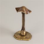Découverte 5 – champignon décoratif en laiton forgé