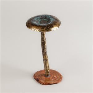 Découverte 11 – Champignon décoratif en laiton
