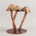 Colonie Mycéliarque 2 – Champignons décoratifs en laiton