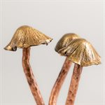 Colonie Mycéliarque 2 – Champignons décoratifs en laiton