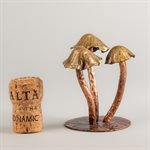 Colonie Mycéliarque 2 – Champignons décoratifs en laiton
