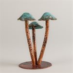 Colonie Mycéliarque 3 – Champignons décoratifs en laiton