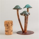 Colonie Mycéliarque 3 – Champignons décoratifs en laiton