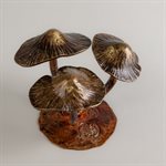 Colonie Mycéliarque 4 – Champignons décoratifs en laiton