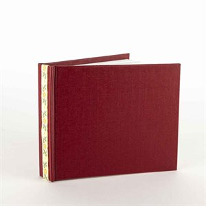 Carnet de notes ou de dessins à ouverture à double sens