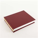 Notebook or drawings with two-way opening