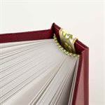 Notebook or drawings with two-way opening