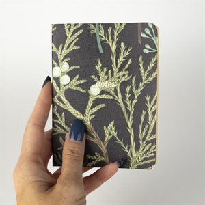 CONTE - Mini pocket notebook with soft cover Conifers