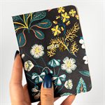 CONTE - Mini pocket notebook with soft cover Flowers
