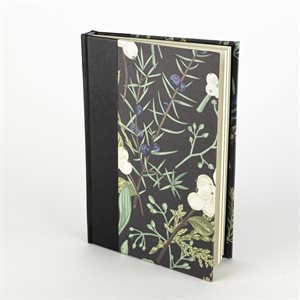 Hardcover notebook with leatherette and bestiary motif Boutique exclusivity