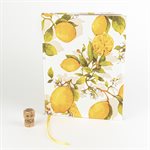 Large Lemon Notebook with Hard Cover and Natural Paper