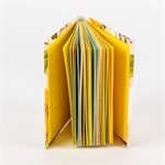 Square lemon notebook (small) with varied pages