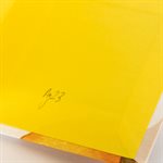 Square lemon notebook (small) with varied pages