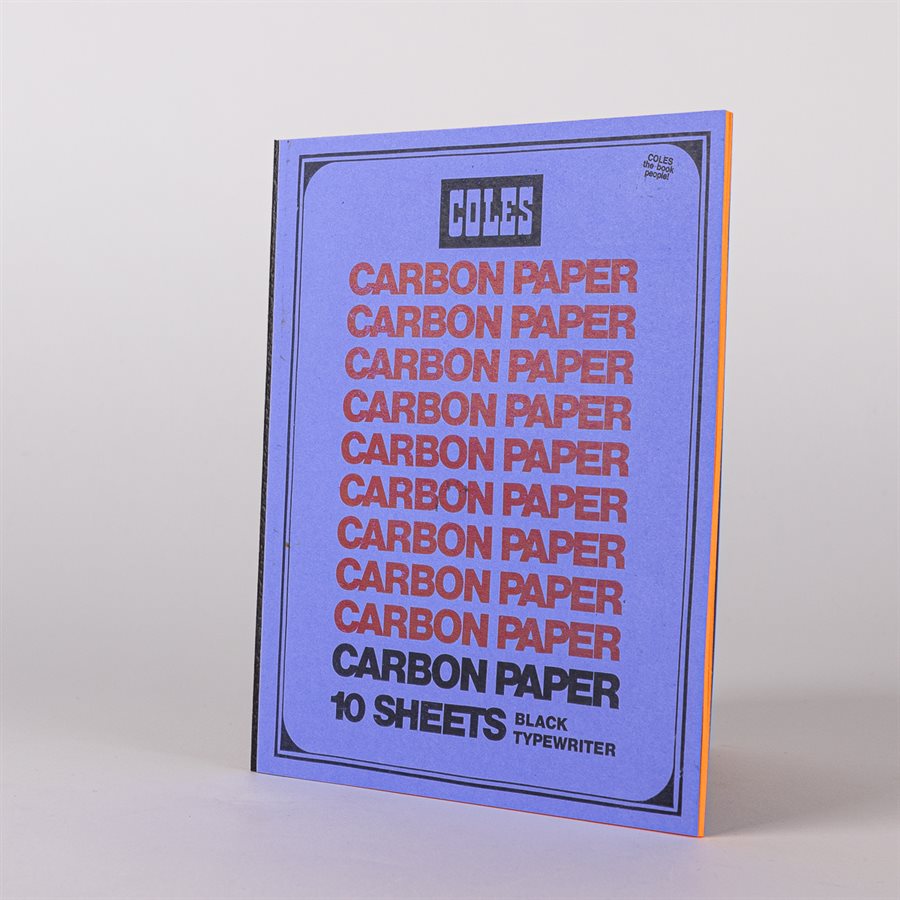 Small 40-page Carbon notebook Purple cover, orange pages Small 40-page Carbon notebook Purple cover, orange pages