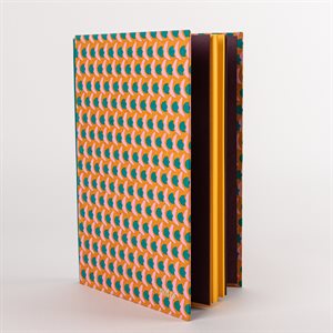 Notebook from the Mireille collection - Turquoise and orange