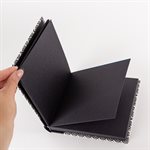 Tony collection drawing book with black cardboard pages