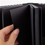 Tony collection drawing book with black cardboard pages
