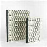 FORÊT - Carnet rigide à motif effet sapin