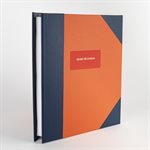 FAMILY SECRET - Recipe binder or other family archives (red and blue)