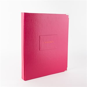COLLECTION - Cartable avec pochettes protectrices – Rose