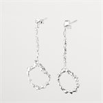 Boucle d'oreille fusion Tige avec anneau Boucle d'oreille fusion Tige avec anneau