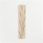 Signet en bois pyrogravé, modèle La danse des marais