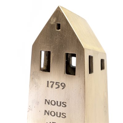 Hommage au feu des anglais, bronze miniature Hommage au feu des anglais, bronze miniature