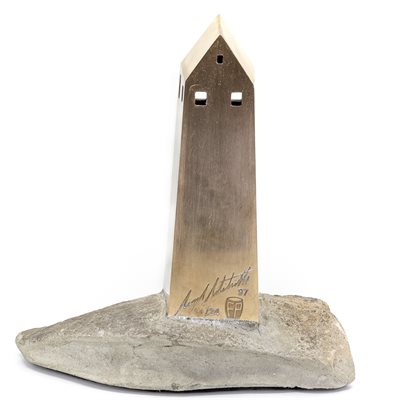 Hommage au feu des anglais, bronze miniature Hommage au feu des anglais, bronze miniature