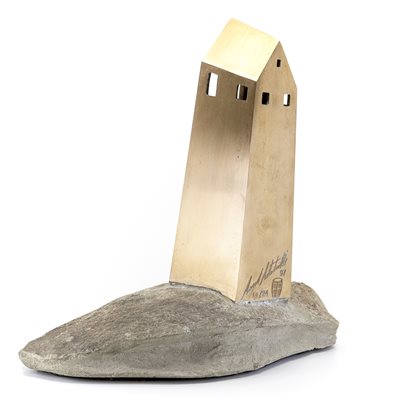 Hommage au feu des anglais, bronze miniature Hommage au feu des anglais, bronze miniature