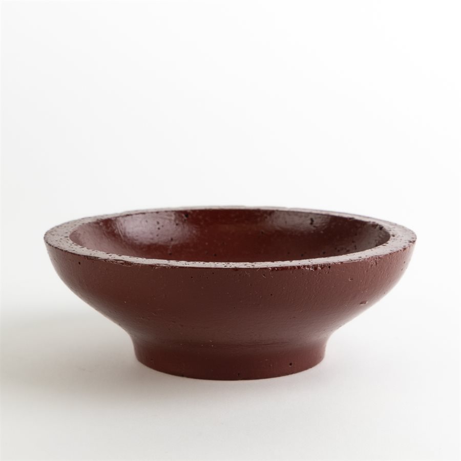 Petit bol en béton coloré Bourgogne Petit bol en béton coloré Bourgogne