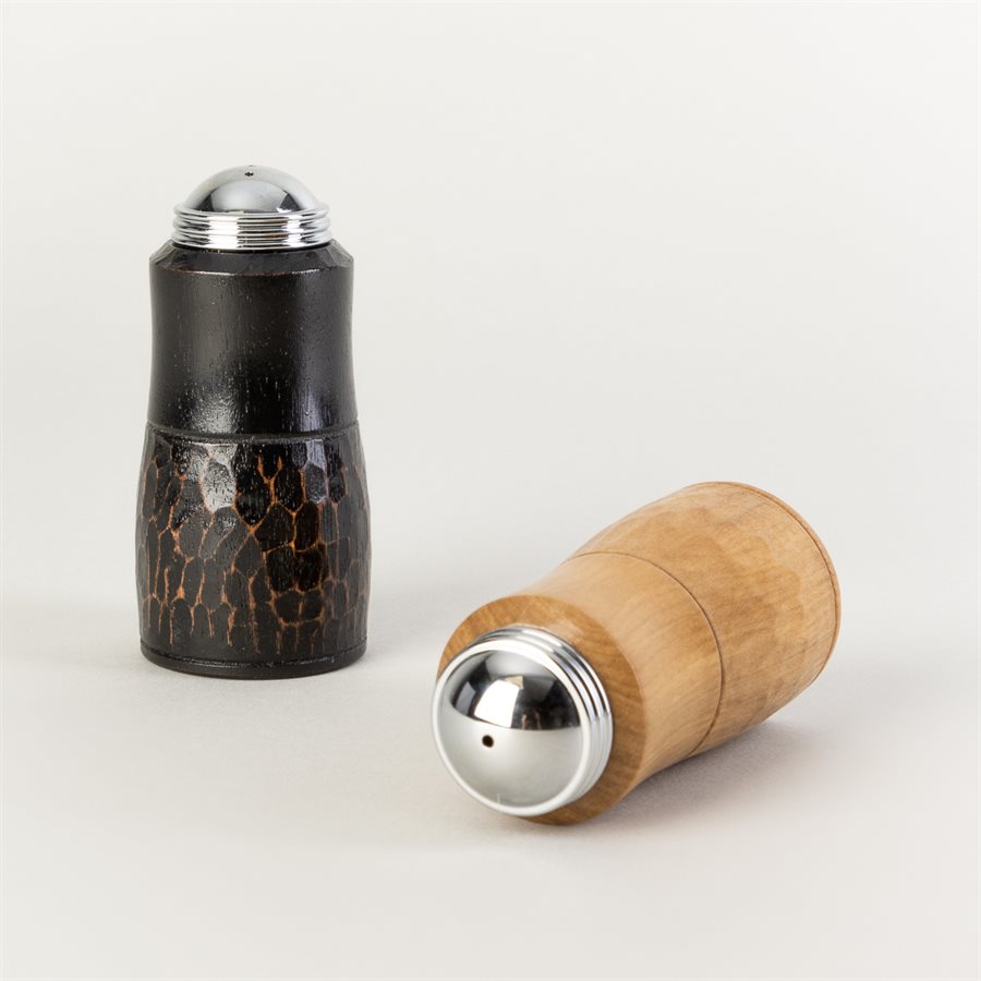 Ensemble salière et poivrière en bois Ensemble salière et poivrière en bois