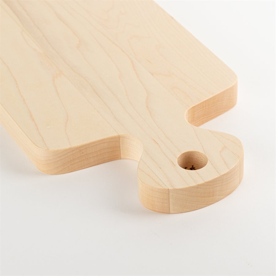 Blocs de bois d'erable ondé stabilisé - Rose