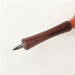 Old-fashioned designer-shaped pen (Katalox and ash)