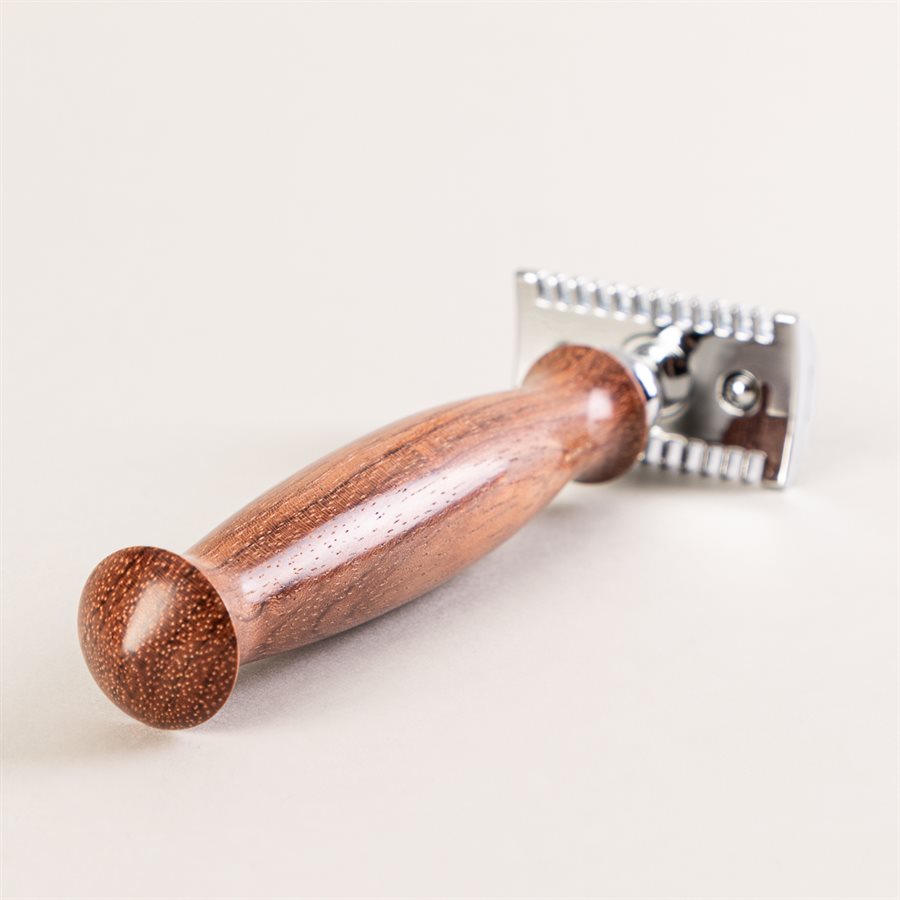 Rasoir en bubinga Rasoir en bubinga