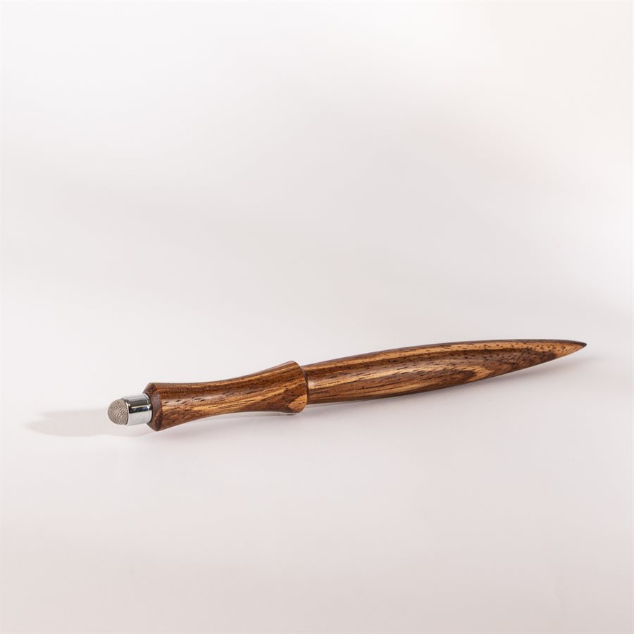 Stylet à écran tactile en bois Zebrano