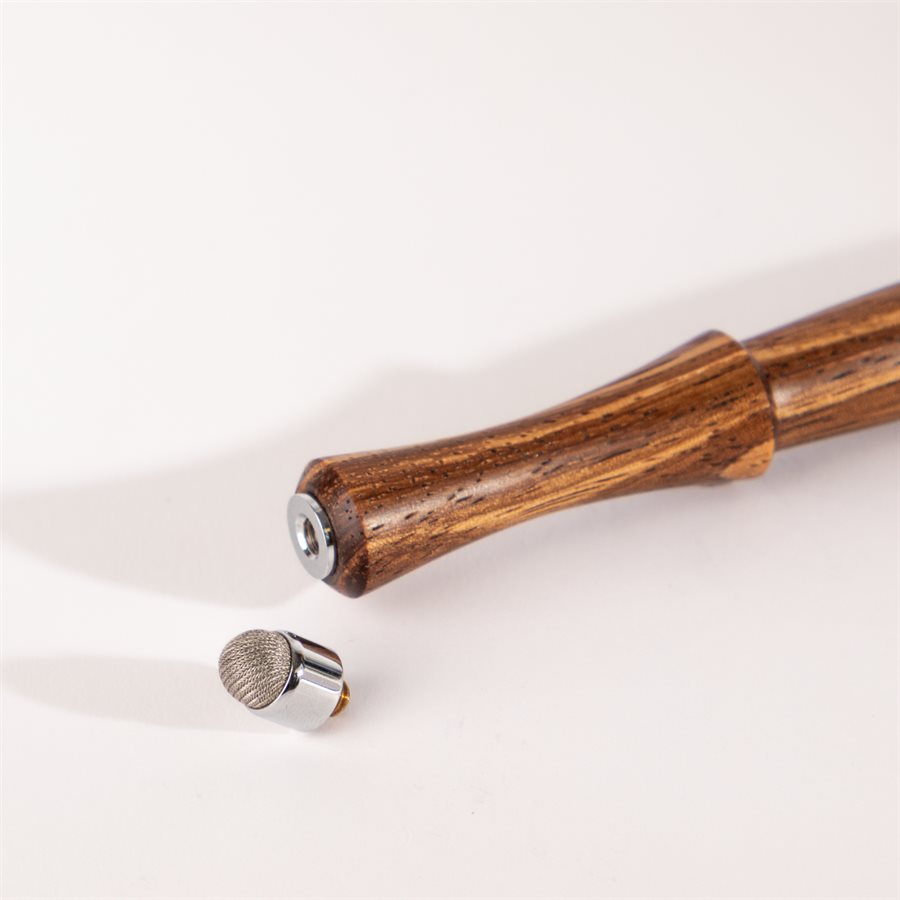 Stylet à écran tactile en bois Zebrano