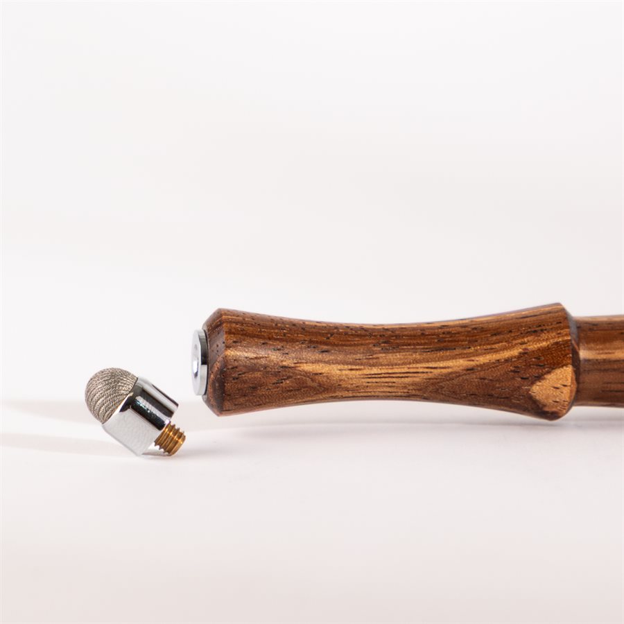 Stylet à écran tactile en bois Zebrano