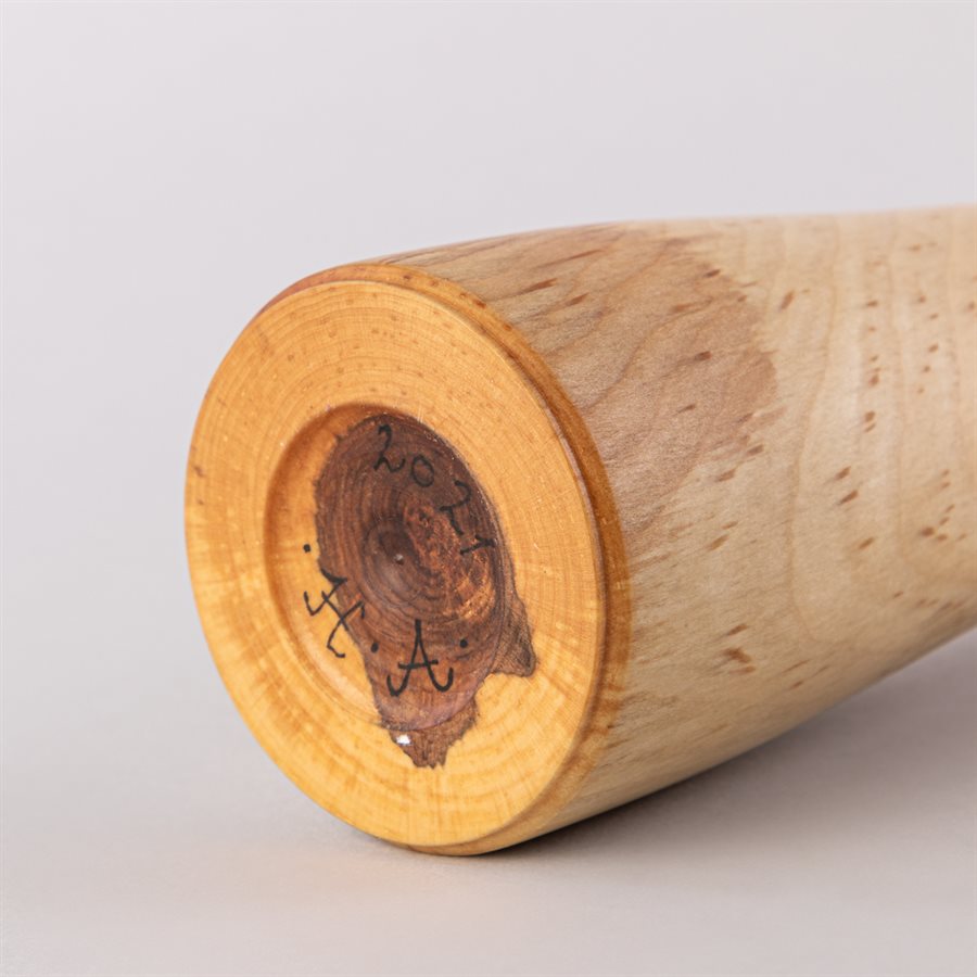 Vase soliflore en bois de sorbier Vase soliflore en bois de sorbier