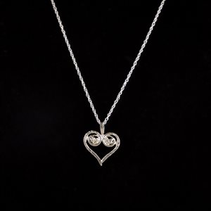 Pendant Fern pandit heart