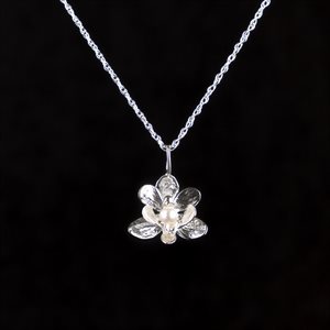 Pendant Phalaenopsis orchid 2 with pearl white