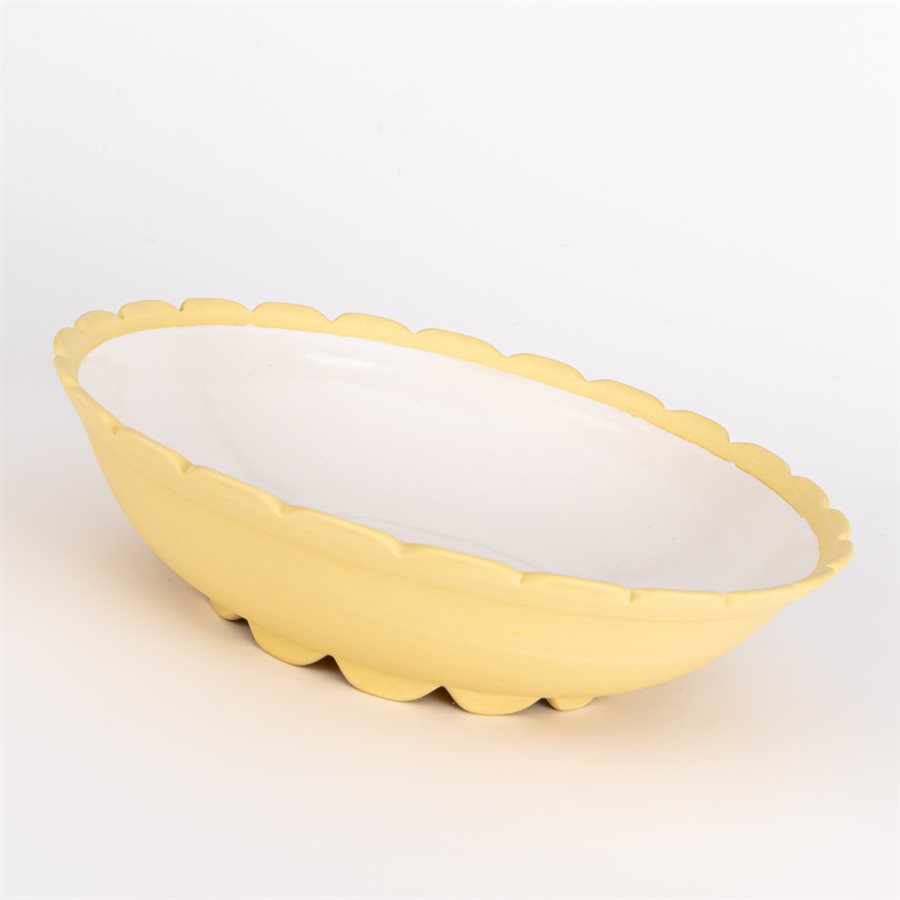 Bol repas en céramique jaune Bol repas en céramique jaune