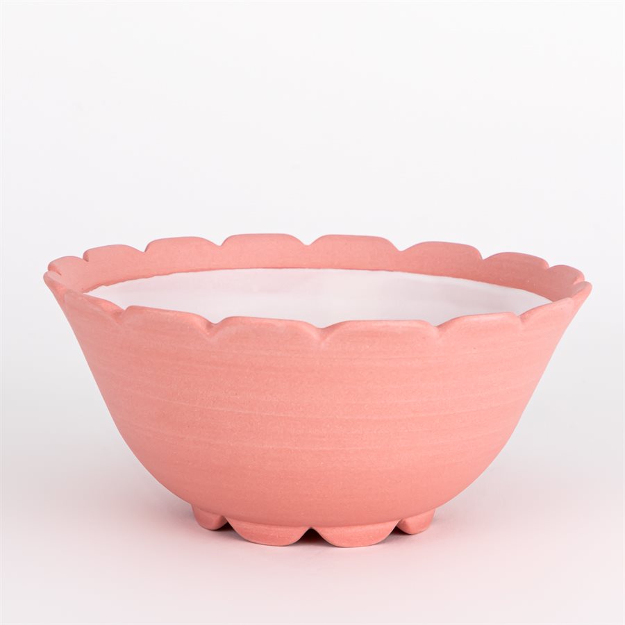 Bol à soupe en céramique rose Bol à soupe en céramique rose