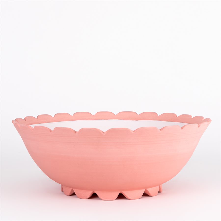 Saladier en céramique rose Saladier en céramique rose