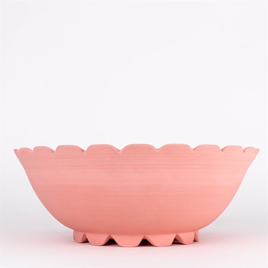Saladier en céramique rose Saladier en céramique rose