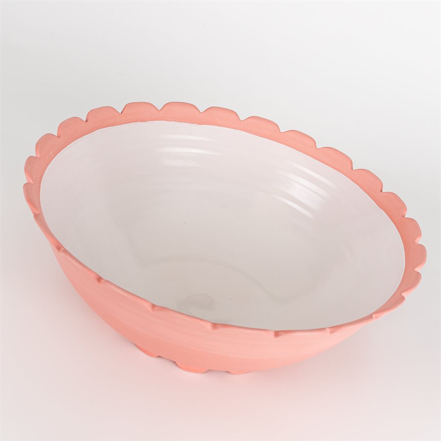 Saladier en céramique rose Saladier en céramique rose